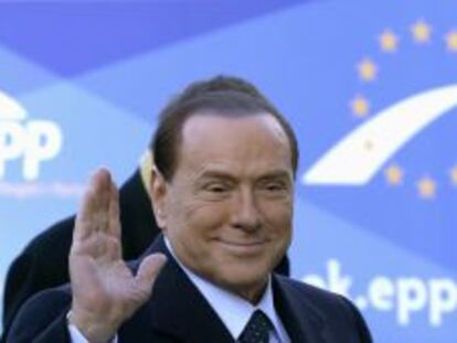 Ex primer ministro italiano, Silvio Berlusconi.