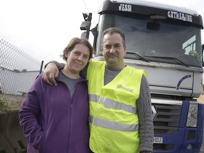 Miguel Ángel Fernández y Jessica González, afectados por un chiringuito financiero.