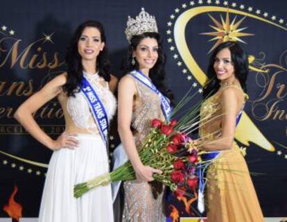 La guanyadora i les dues finalistes.