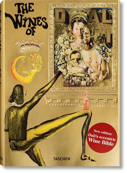 Portada del libro 'Dalí. Los vinos de Gala', reeditado por Taschen.