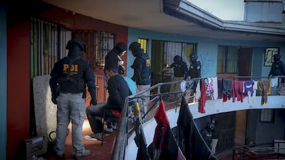 Tren de Aragua por Fiscales de Equipo de Crimen Organizado y Homicidios y la Policía de Investigación de Valparaíso