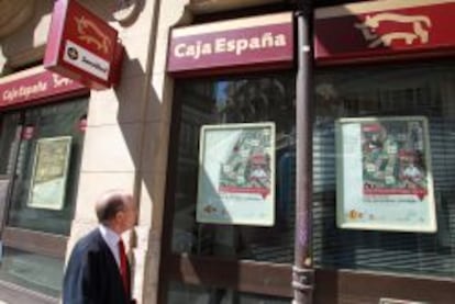 Una sucursal de Caja Espa&ntilde;a, hoy Banco Ceiss.