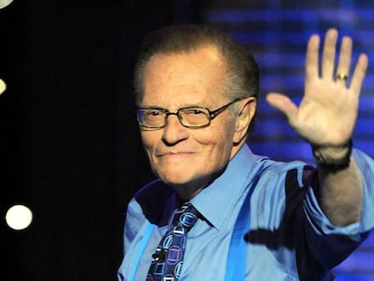 Larry King, en 2011.