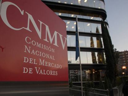 Sede de la Comisión Nacional del Mercado de Valores (CNMV) en Madrid. 