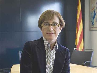 Mar Serna en su despacho del Departament0 de Trabajo.