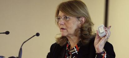 La presidenta de la Comisión Nacional del Mercado de Valores (CNMV), Elvira Rodríguez.