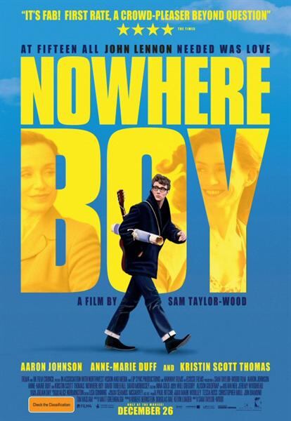 Cartel de Nowhere boy