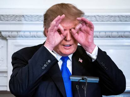 El presidente estadounidense, Donald Trump.