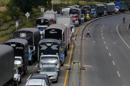 protesta transportistas colombia