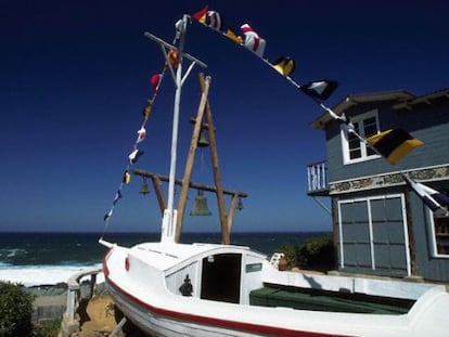 Isla Negra, una de las casas de Neruda.