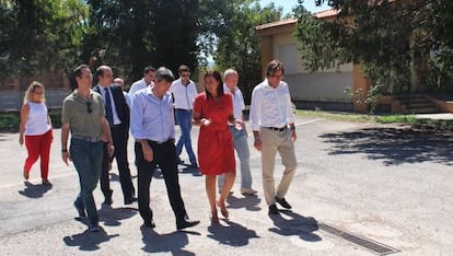 La consejera María José Català en Ayora.