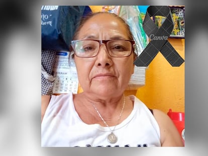 La madre buscadora, Teresa Magueyal, en una imagen compartida por el colectivo este martes.