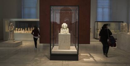 The Lady of Elche in the National Archaeological Museum in Madrid.