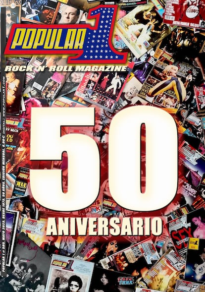 El especial 50 aniversario de 'Popular 1', que se ha publicado recientemente. 