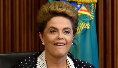 A presidenta Dilma Rousseff, em reunião sobre o zika na segunda-feira.