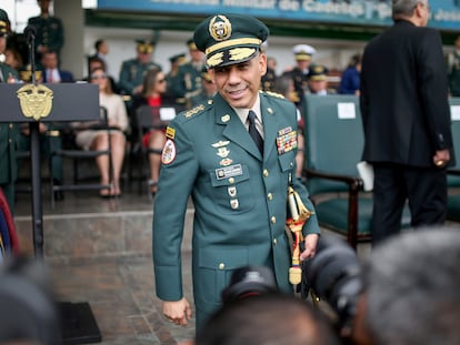 El jefe del ejército colombiano, Eduardo Enrique Zapateiro, durante una ceremonia en Bogotá, en diciembre de 2019.