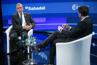 Francesc Boya, Secretario general para el Reto Demográfico del Gobierno de España, en conversación con Javier Ruiz, jefe de Economía de Cadena SER.