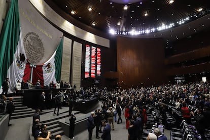 La Cámara de Diputados, el 23 de junio de 2025.