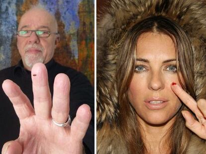 Paulo Coehlo y Elizabeth Hurley se han unido a la campa&ntilde;a de Elton John.