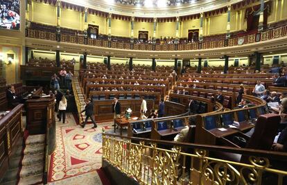 Pleno del Congreso de los Diputados.