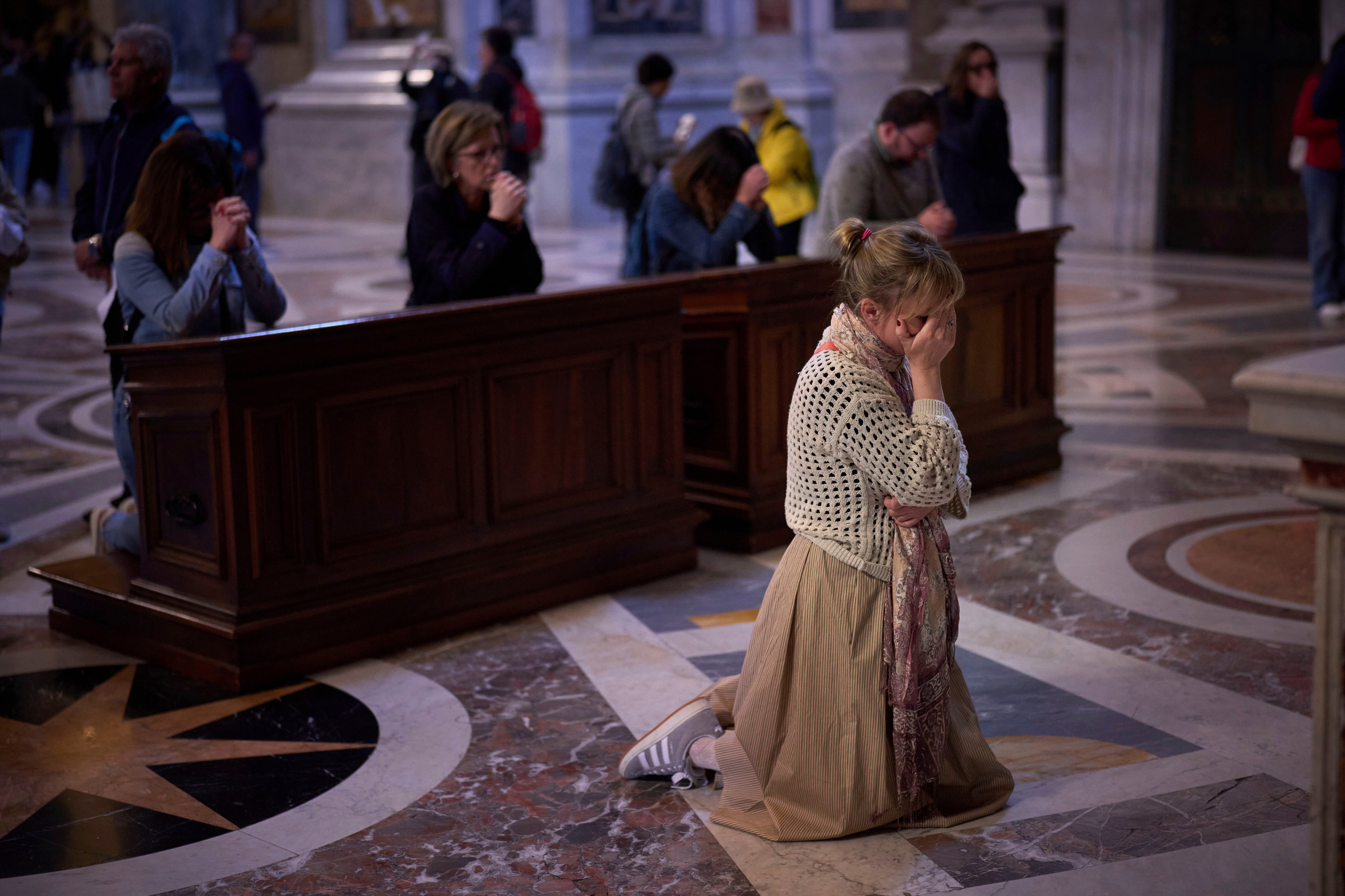 El último día para visitar la capilla del papa Francisco, en imágenes