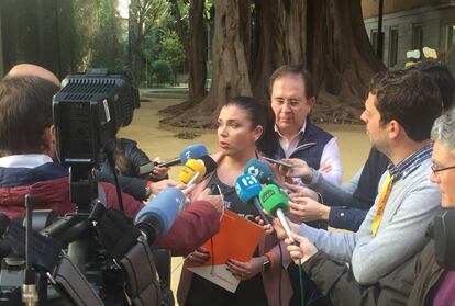 Mari Carmen Sánchez, portavoz de Ciudadanos en las Cortes Valencianas.