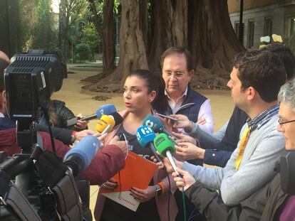 Mari Carmen Sánchez, portavoz de Ciudadanos en las Cortes Valencianas.