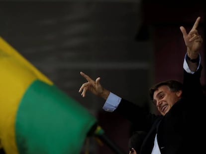 Bolsonaro em Salvador, no dia 24 de maio.