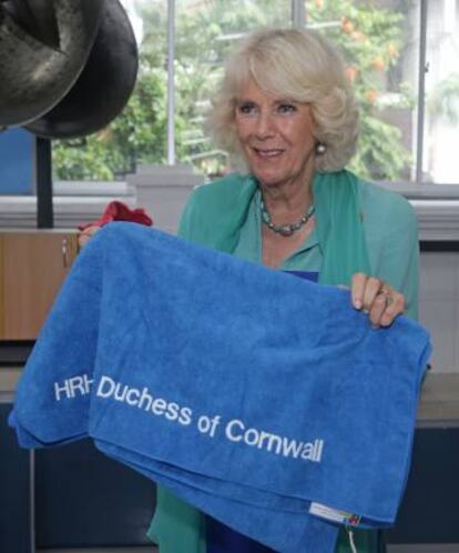 Camilla Parker Bowles durante su viaje a Malasia el pasado noviembre.