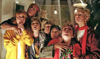 Imagen de 'Los Goonies' de 1985.