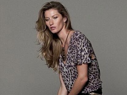 La modelo brasileña, en una campaña reciente.