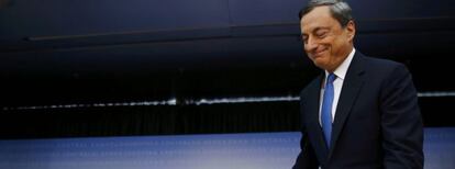 Mario Draghi presidente del BCE.