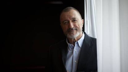 El escritor y periodista espa&ntilde;ol Arturo P&eacute;rez-Reverte, en diciembre de 2014. 