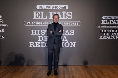 El exfutbolista Jorge Valdano. 