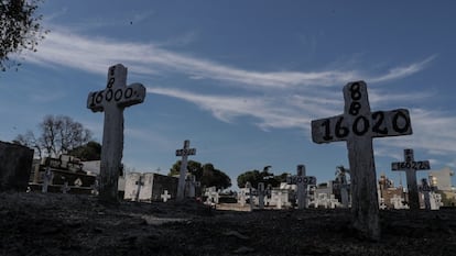 Cementerio de Irajá, en el norte de Río de Janeiro (Brasil).