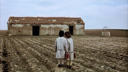 Un fotograma de 'El espíritu de la colmena', de Víctor Erice. 