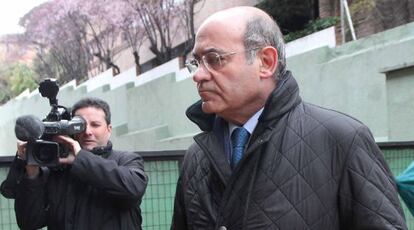 Gerardo D&iacute;az Ferr&aacute;n arrives at a Madrid court last year.