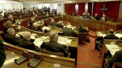 Los obispos espa&ntilde;oles en la asamblea anual de la conferencia episcopal.