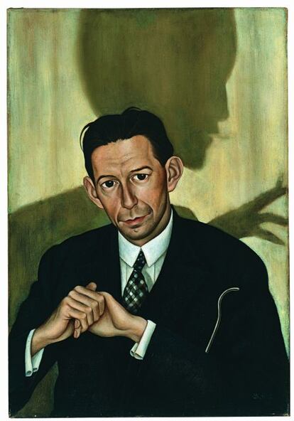 Christian Schad  'Retrato del Dr. Haustein', 1928  Museo Thyssen-Bornemisza, Madrid