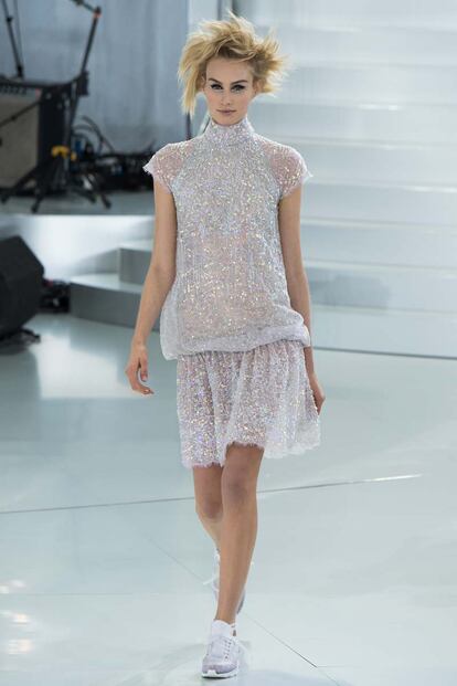 desfile alta costura primavera verano 2014 Chanel