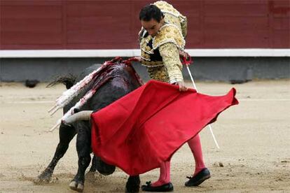 El Cid, durante la  XXIV Corrida de abono de la Feria de San Isidro.