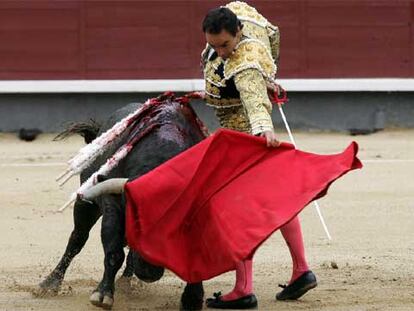 El Cid, durante la XXIV Corrida de abono de la Feria de San Isidro.