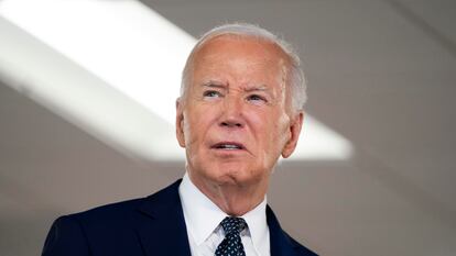 El presidente de Estados Unidos, Joe Biden, este martes durante un acto en Washington.