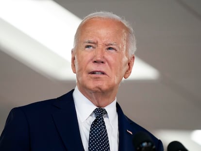 The president of the United States, Joe Biden, this Tuesday during an event in Washington.