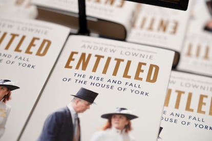La portada del libro 'Entitled: The Rise and Fall Of The House Of York', escrito por el historiador Andrew Lownie.