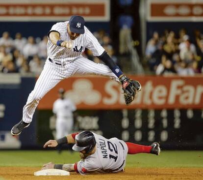 Jugada de un Yankees-Red Sox de 1976 que termin&oacute; en tangana