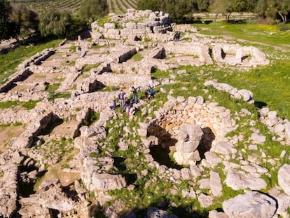 Yacimiento de Son Forn&eacute;s, en Mallorca.