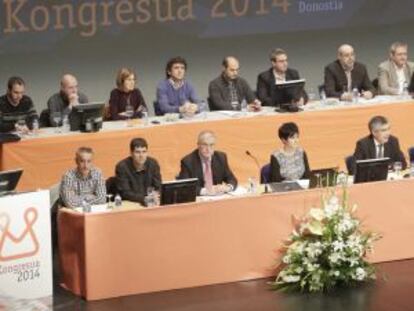 Congreso de la Corporación Mondragón celebrado en el Kursaal donostiarra.