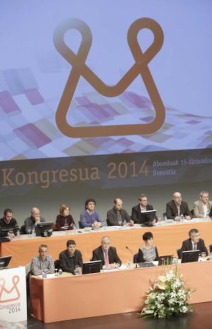 Congreso de la Corporación Mondragón celebrado en el Kursaal donostiarra.