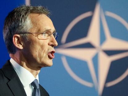 Jens Stoltenberg, el secretario general de la OTAN, en Bruselas.
